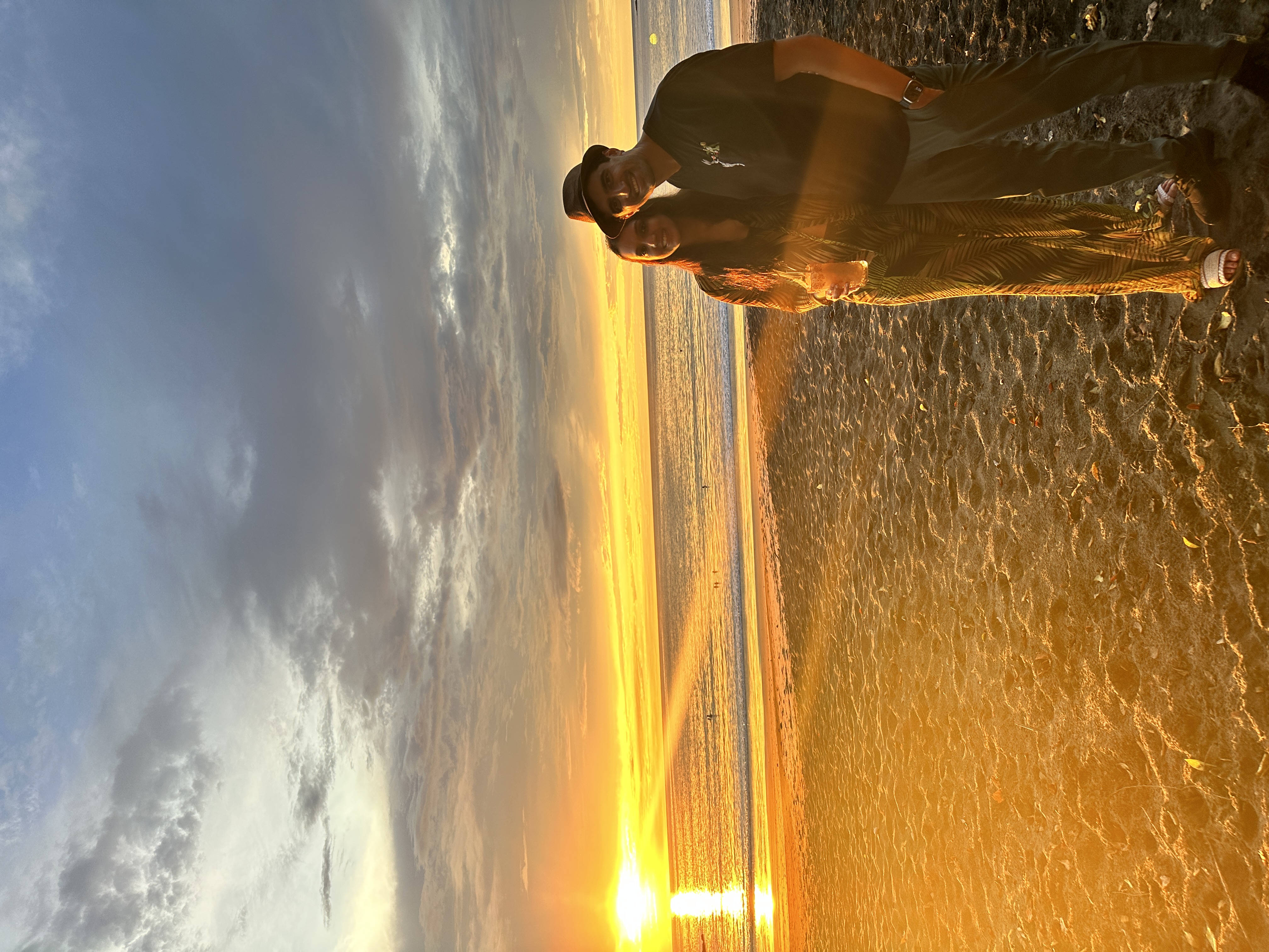 Sunset over the Pacific at Andaz Papagayo beach